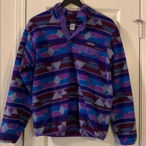 Patagonia printed synchilla pullover